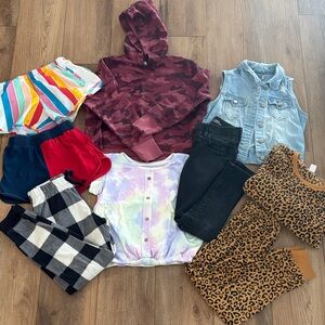 Girls clothing bundle | 9 pieces | size 8